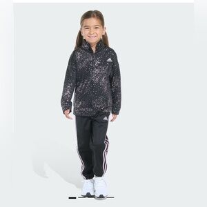 adidas Kids' All Over Print Tricot Track Set
